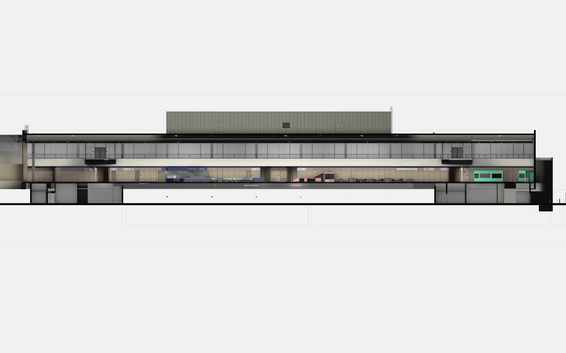 DFW Terminal D South, Section