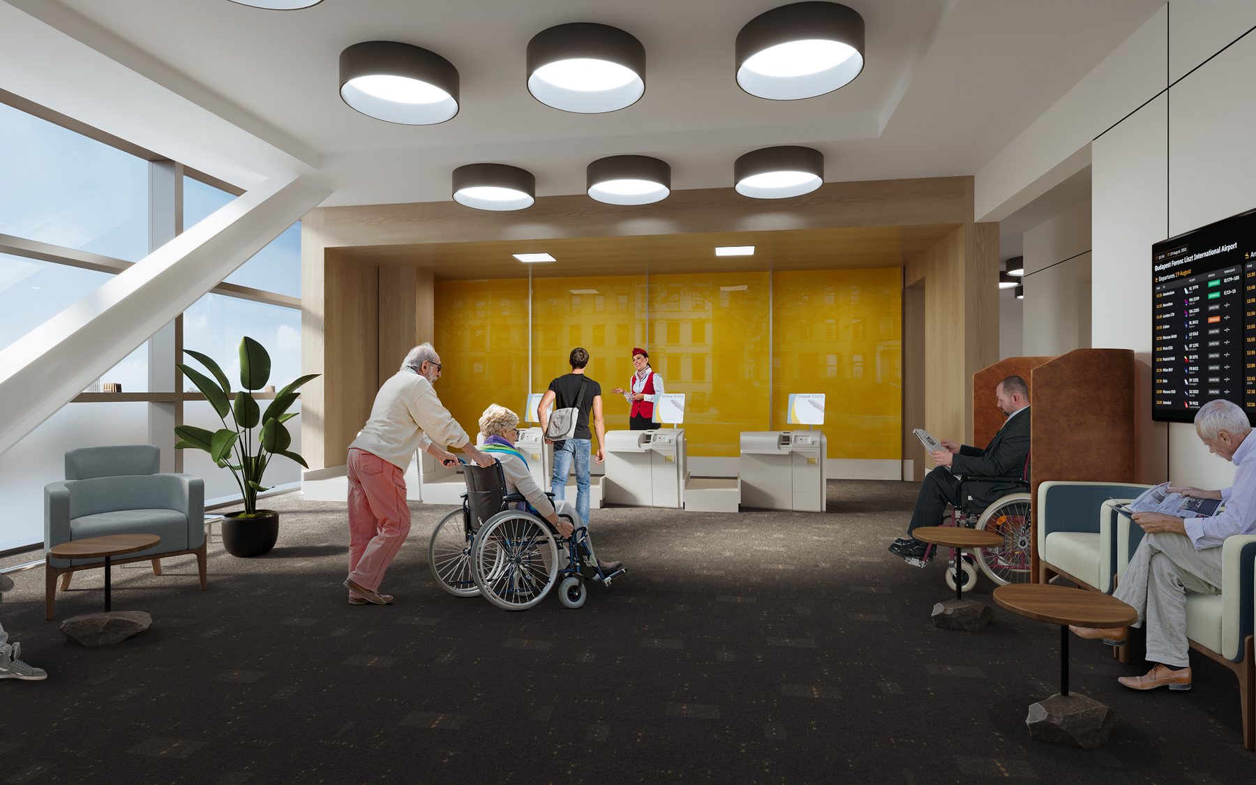 JFK New Terminal One FFE, PRA Room